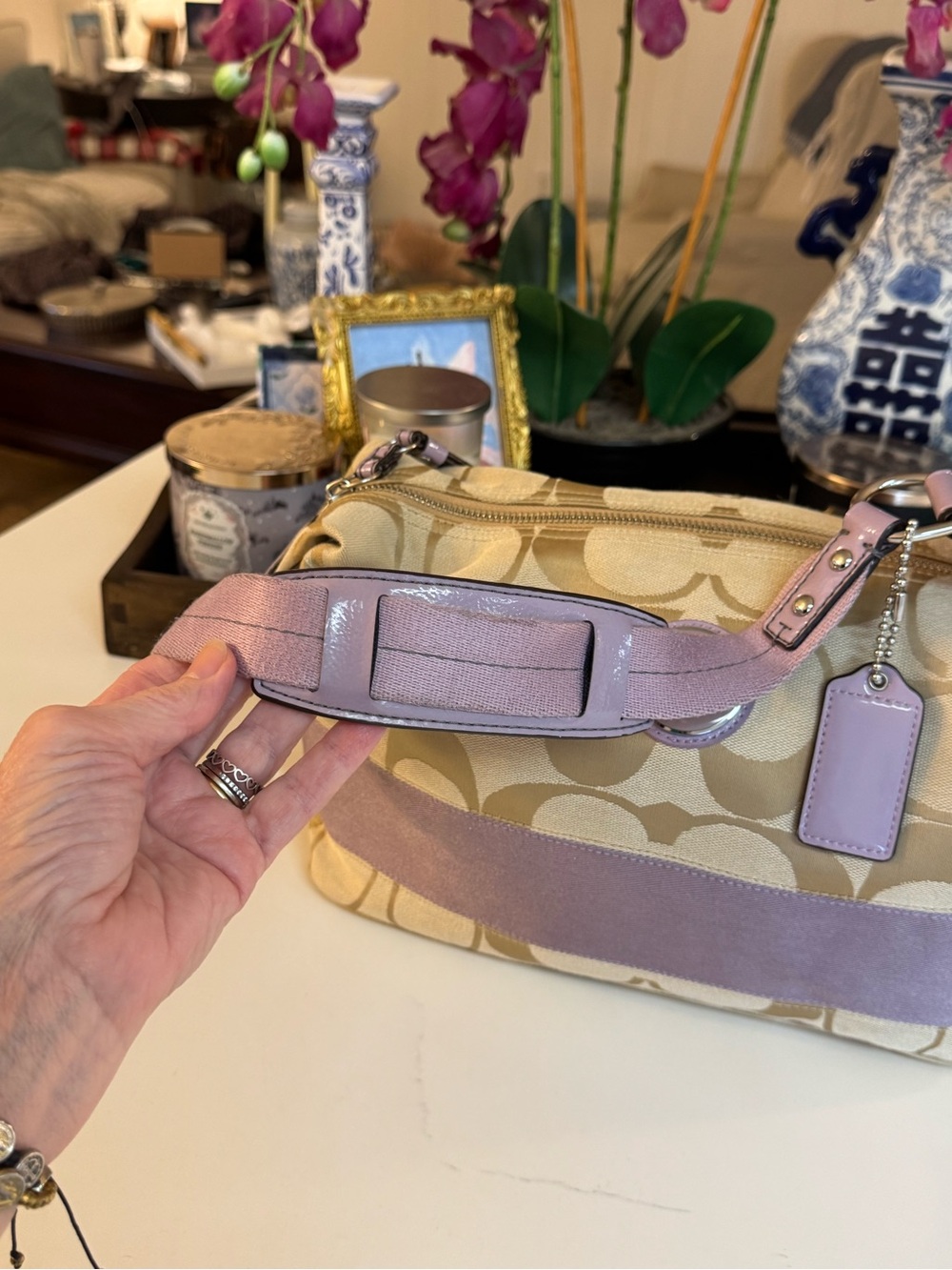 ππ€COACH SIGNATURE HOBO SHOULDER BAG! ππ€ - Picture 8 of 13